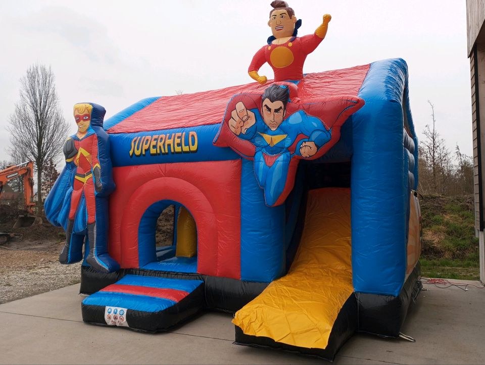 Hüpfburg Superheld Rutsche mieten bei Kramer Events – 2