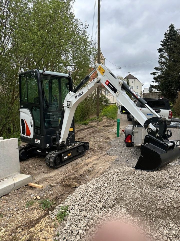 Erdbohrer Bagger Tag mieten bei Kranpartner / Baggerpark Rottenburg – 2