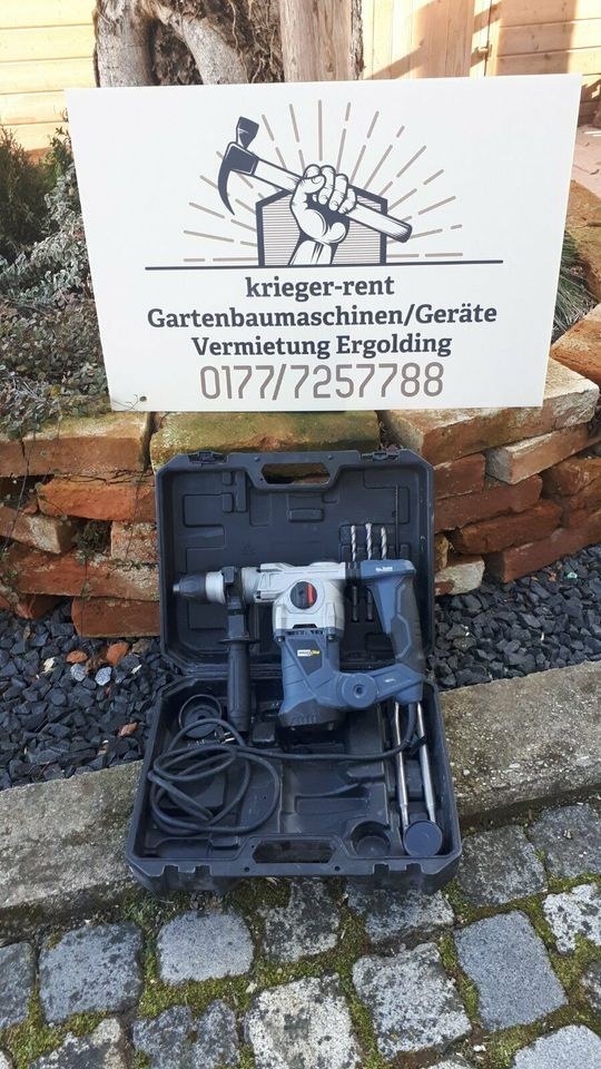 Profi Bohrhammer mieten in Ergolding – für Abbruch & Durchbruch