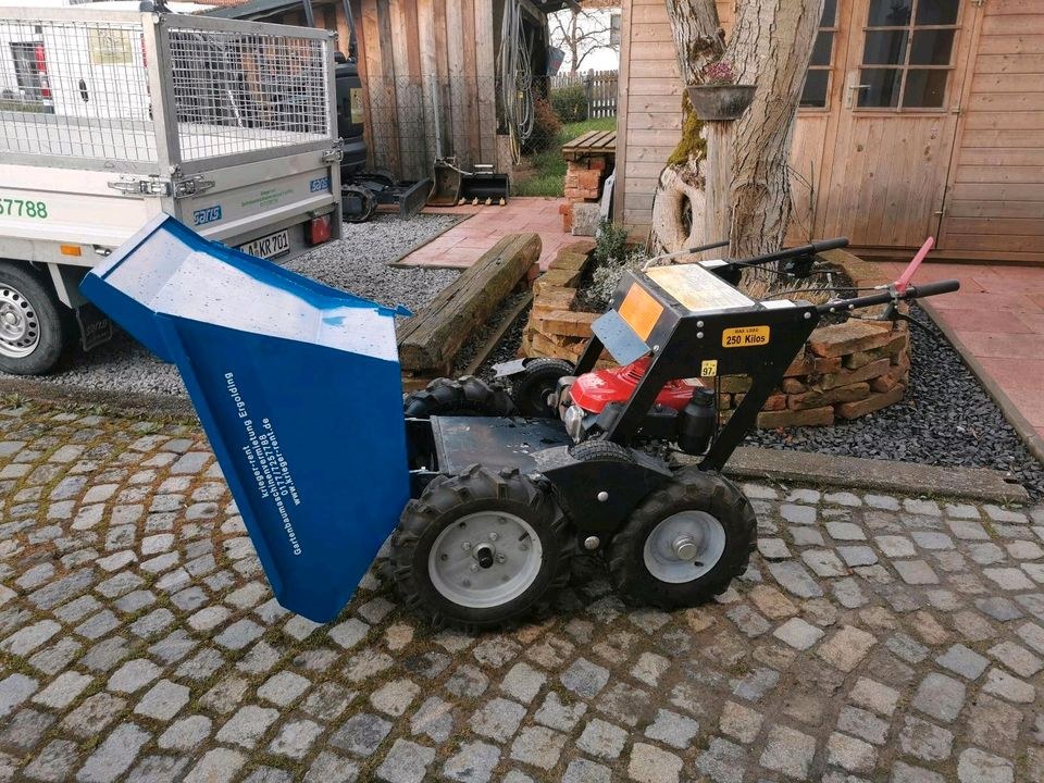 Minidumper mieten in Ergolding – für Aushub & Schutt – 2