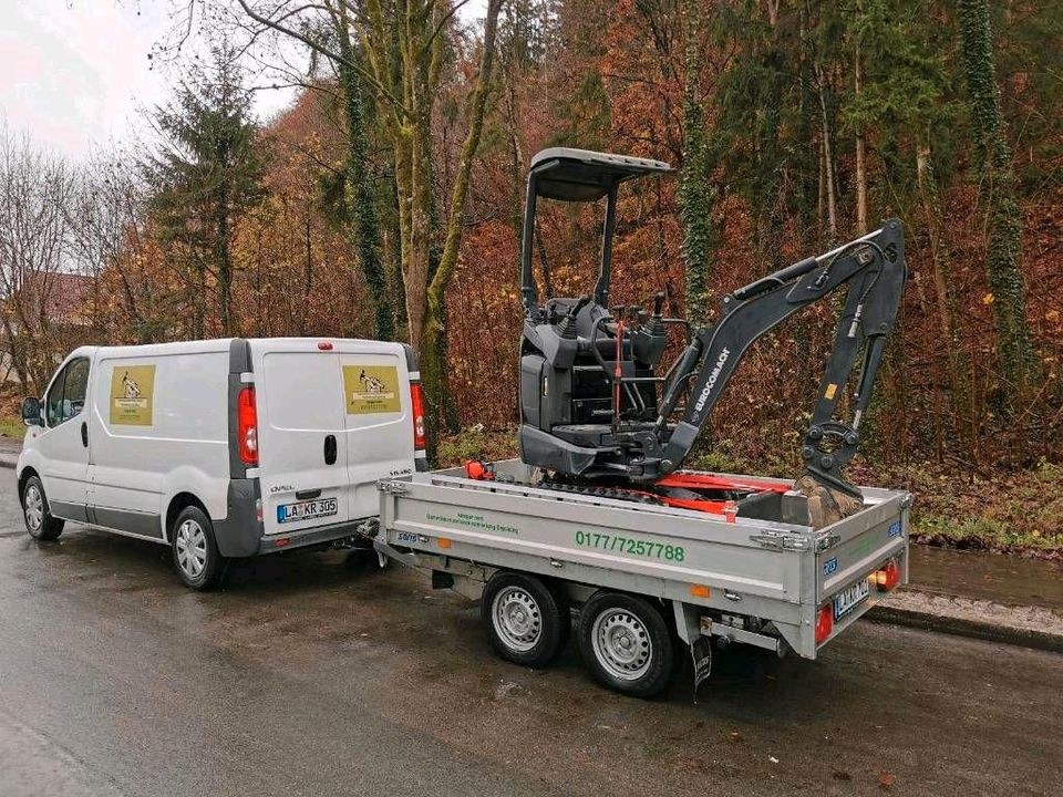 Minibagger mieten in Ergolding – für Garten, Einfahrt & Fundament – 3