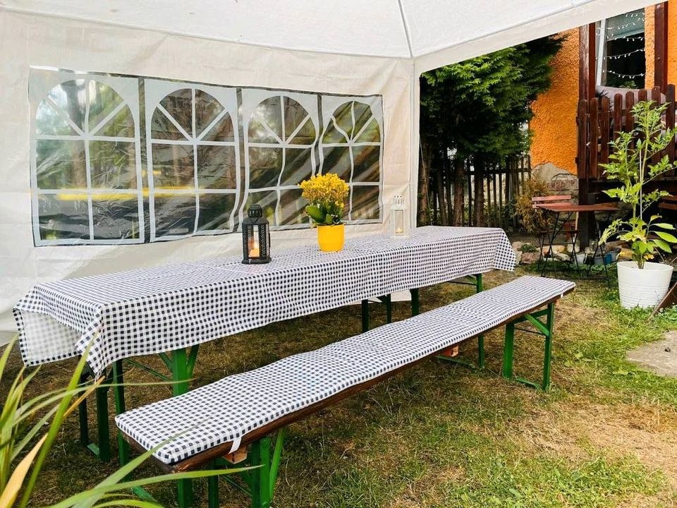 Bierzeltgarnitur Bierbank mieten in Suhl – Sitzplätze für alle