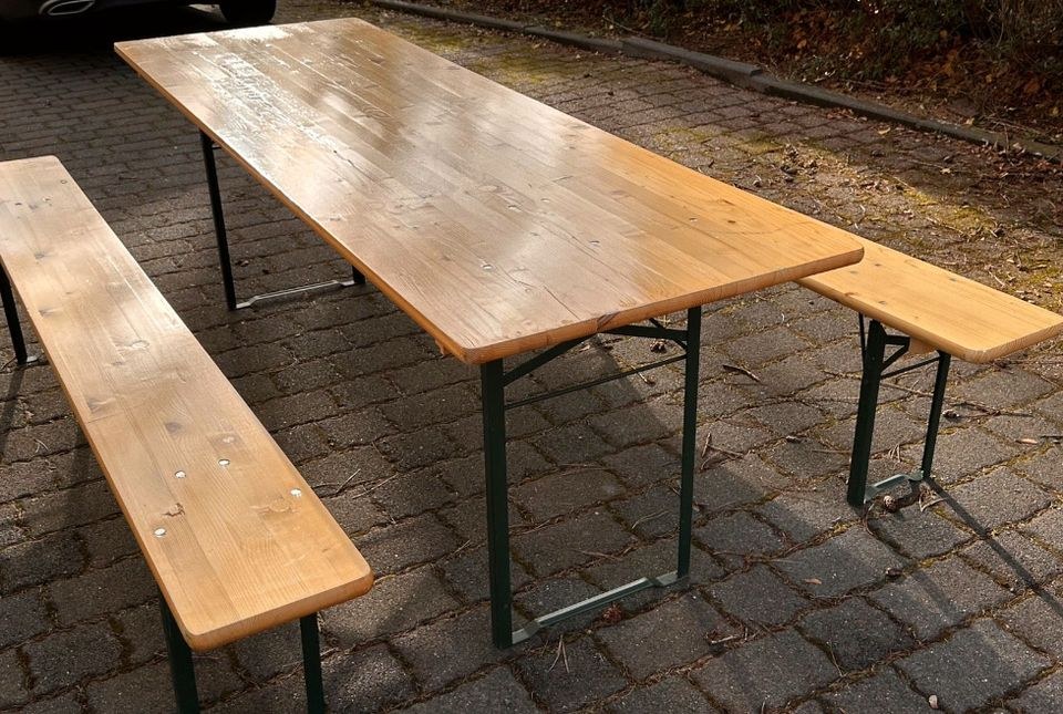 Bierzeltgarnitur mieten bei Kutzer Vermietung – Sitzplätze für alle