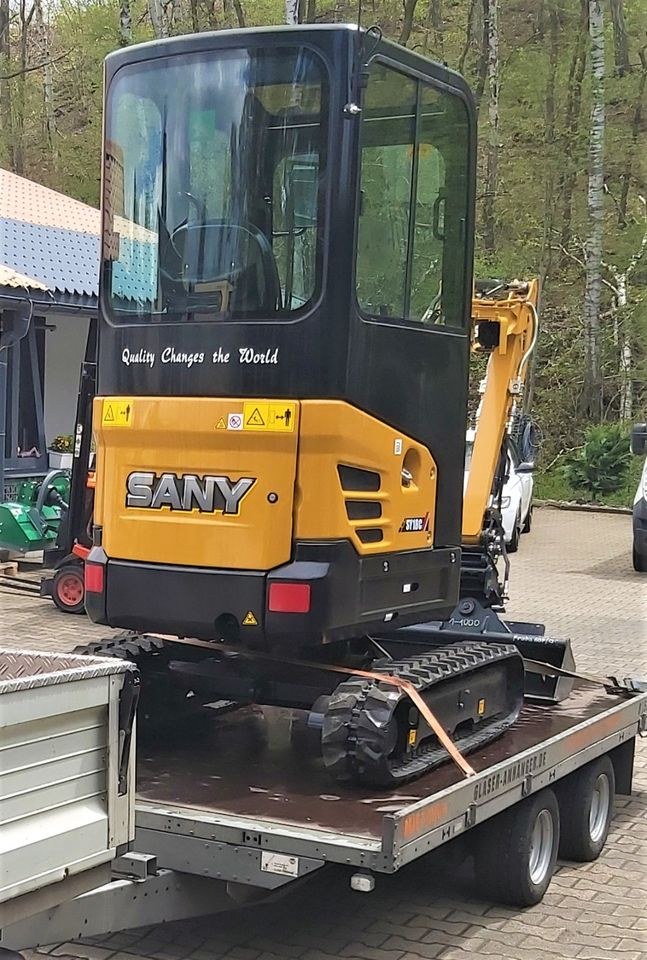 Minibagger Bagger mieten bei André Lommatzsch – 3