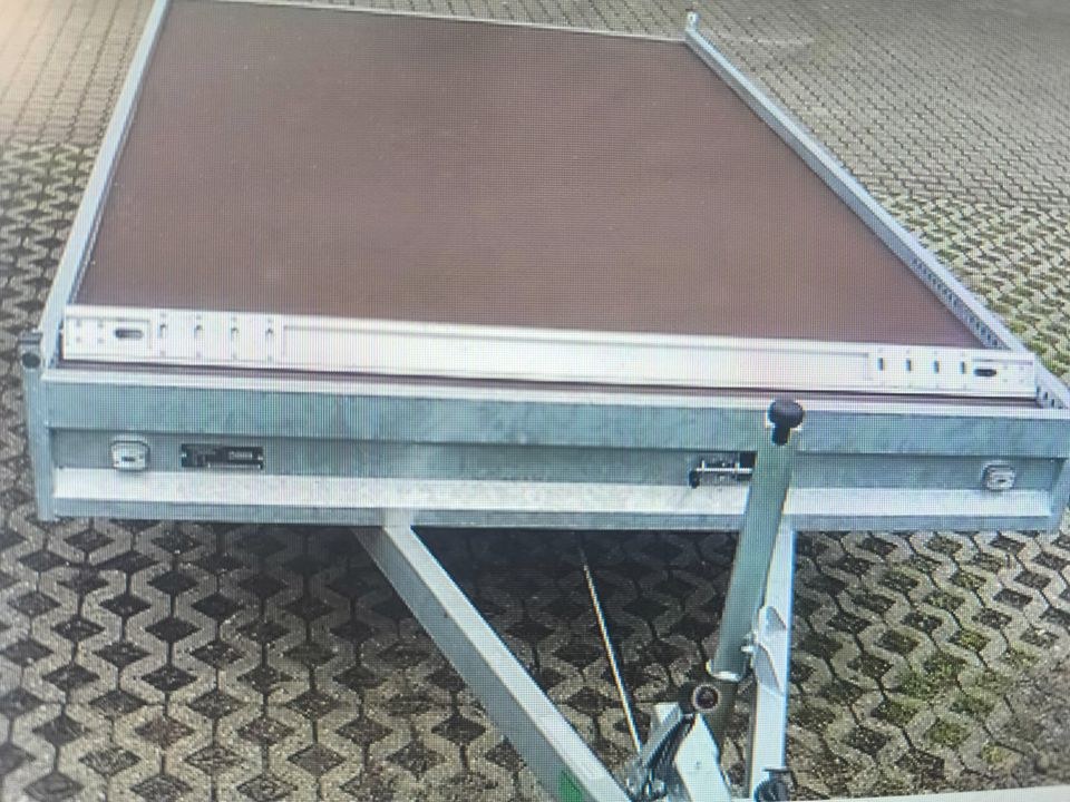 Plattformanhänger Auffahrrampe mieten in Grumbach – für die Baustelle – 2