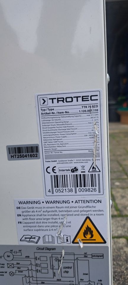 Bautrockner 45 qm mieten bei Leih-Zeit – gegen Feuchtigkeit & Kälte – 2