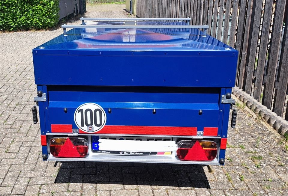Anhänger 750 kg geschlossen Dachbox mieten bei Leih-Zeit – 3