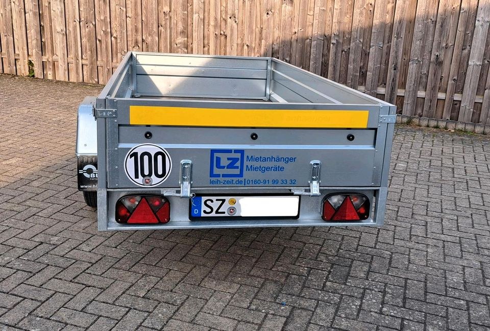 750 kg Anhänger Ladefläche 265 x 126 mieten bei Leih-Zeit – 2
