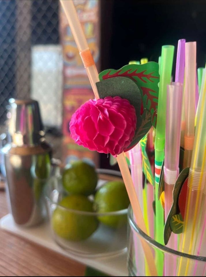 Cocktailbar Tiki Bar Tresen,Bambus Bambusbar mieten – 2