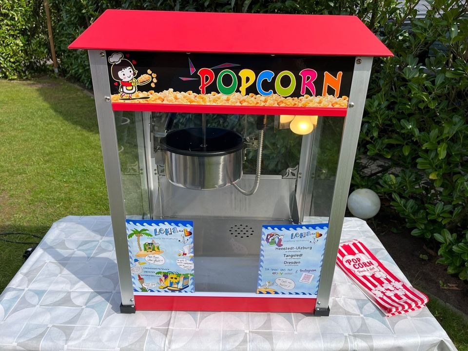 Professionelle Popcorn Zuckerwatte Maschine mieten bei LeMaB – 2