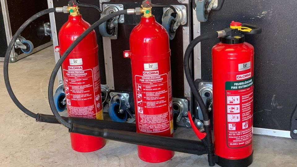 Feuerlöscher ABC Pulver CO2 Schaum mieten in Kissing – das Besondere