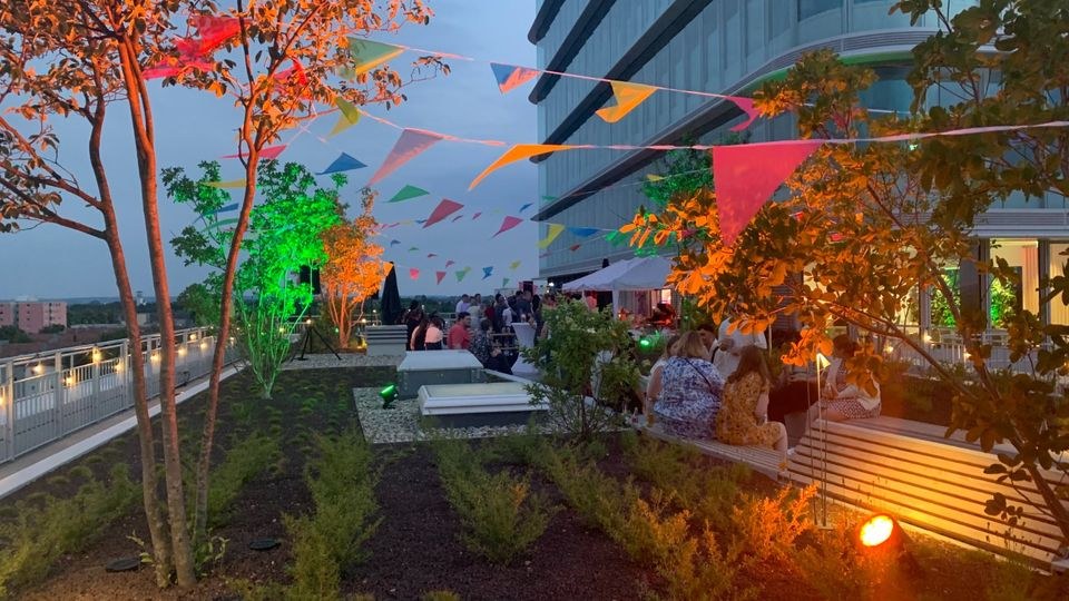 Lichterketten Biergarten Look mieten in Kissing – 3