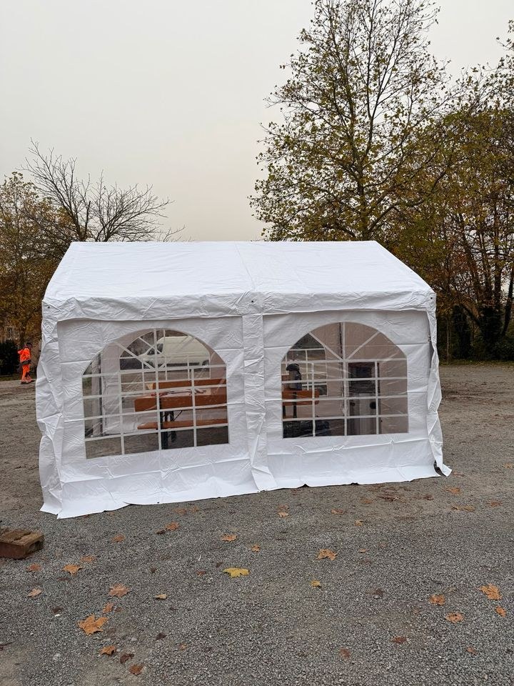 Partyzelt Pavillon 3×4 m Zelt mieten bei LLS Mietpark