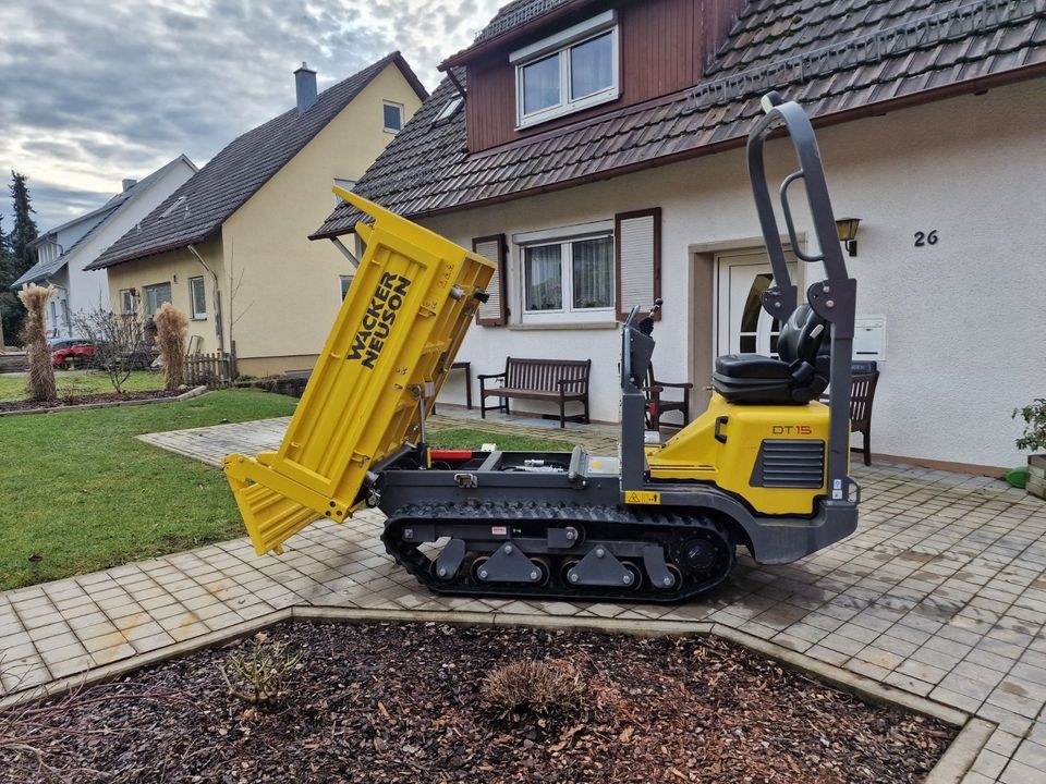 Kettendumper DT15 1,5 t Nutzlast mieten bei LLS Mietpark – 3