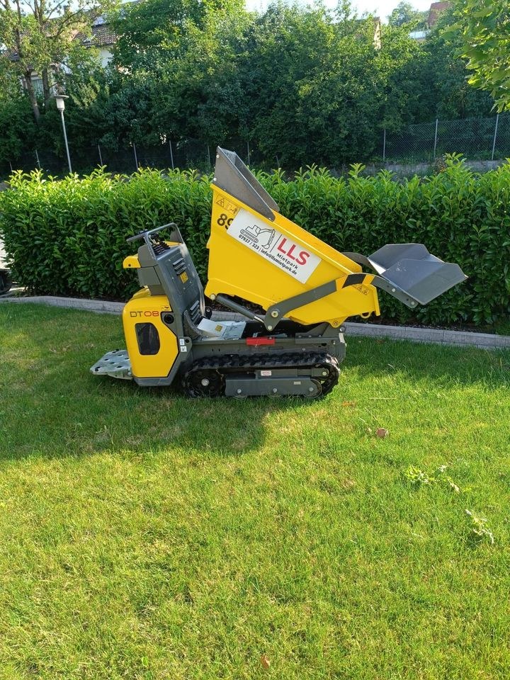 Kettendumper DT08 800 kg Nutzlast mieten bei LLS Mietpark