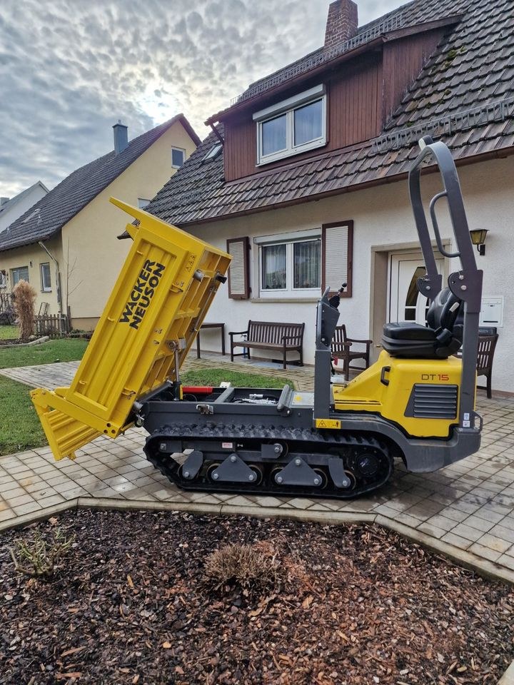 Kettendumper DT15 1,5 t Nutzlast mieten bei LLS Mietpark