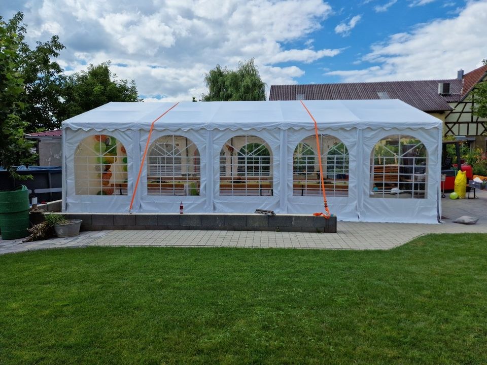 Partyzelt Pavillon 6×10 m Großes Zelt mieten bei LLS Mietpark