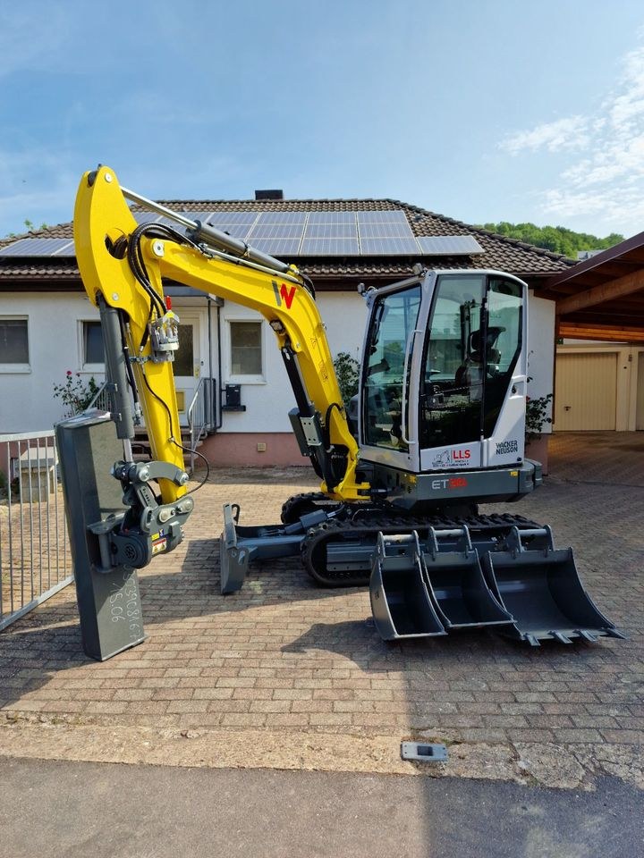Raupenbagger ET35 3,5 t inkl Löffelpaket mieten bei LLS Mietpark