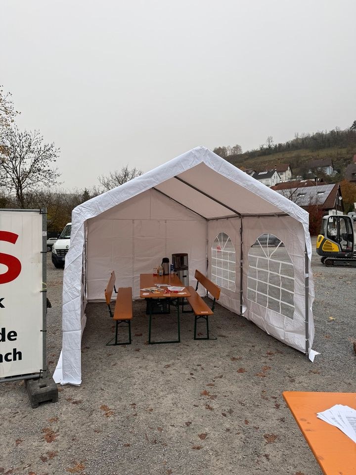 Partyzelt Pavillon 3×4 m Zelt mieten bei LLS Mietpark – 2