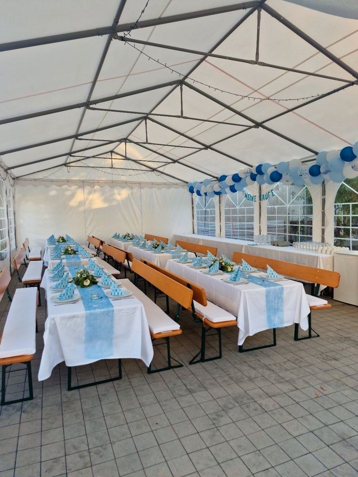 Bierzeltgarnituren Rückenlehne 10 Stück mieten bei LLS Mietpark – 2