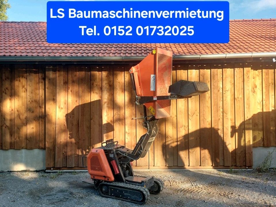 **DUMPER Hochentleerung 800kg unschlagbar mieten in Krautheim