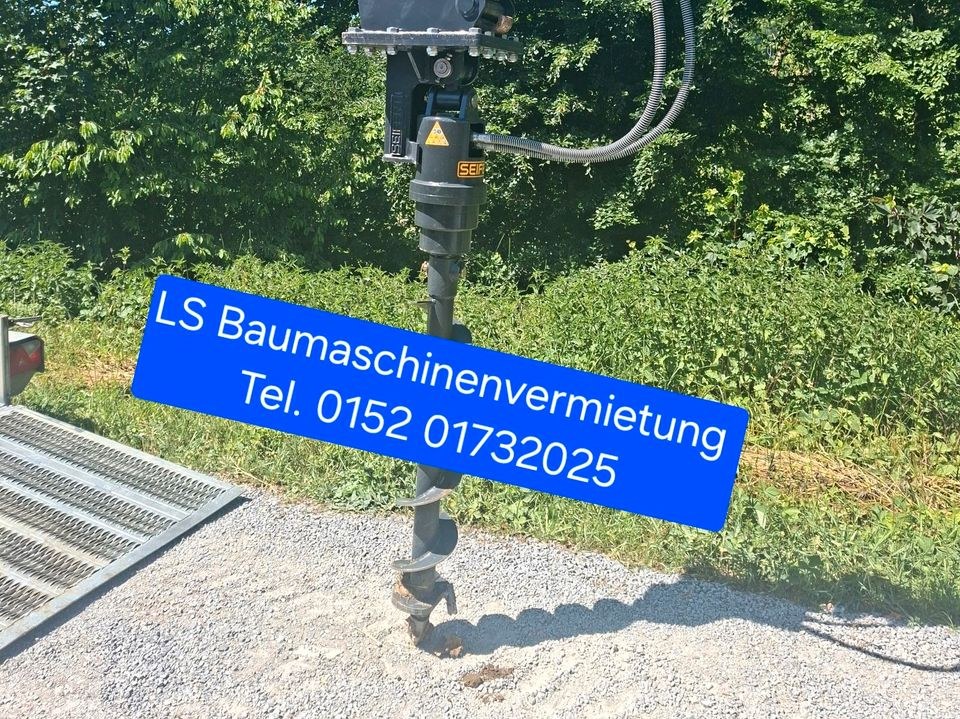 **Erdbohrer MS03 Zaunbau Kegelspalter mieten in Krautheim