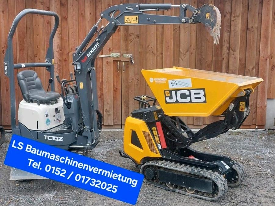 **Microbagger 1,2t unschlagbar mieten bei LS Baumaschinenvermietung