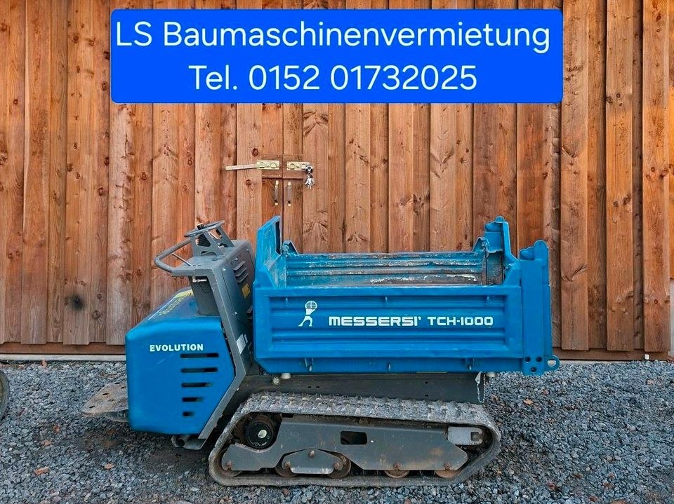 Dumper Dreiseitenkipper unschlagbar mieten in Krautheim