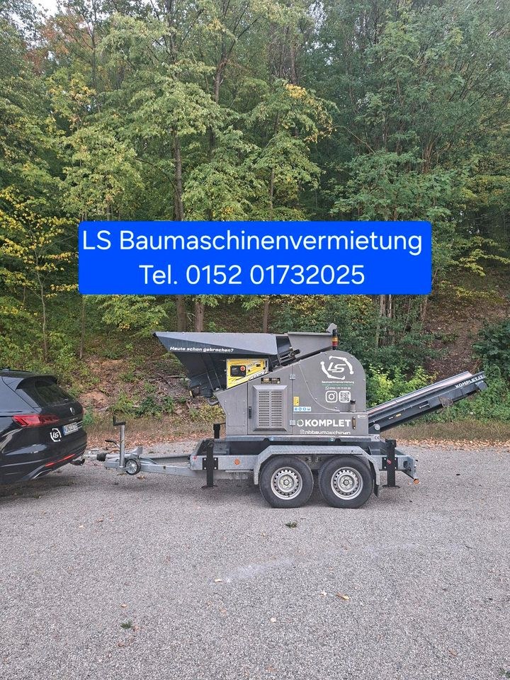 **Minibackenbrecher Brecher KOMPLET KJC 503 mieten in Krautheim – 2