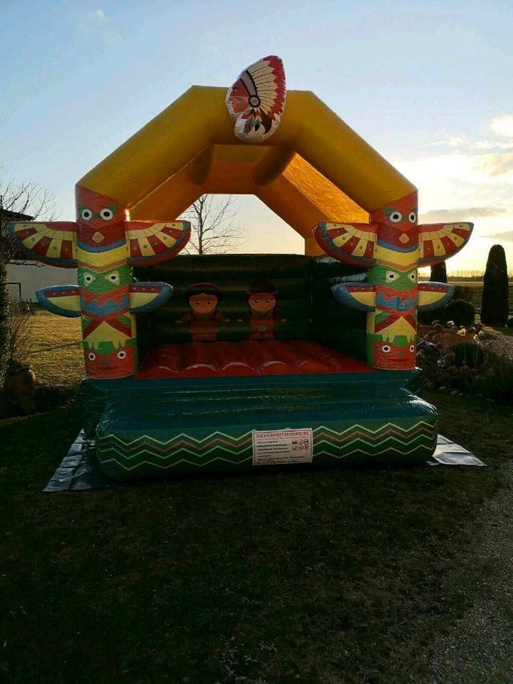 Indianer Hüpfburg mieten in Dillingen (Donau) – 3