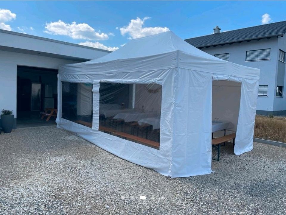Festzelt Pavillon Partyzelt 4x6m mieten in Dillingen (Donau)
