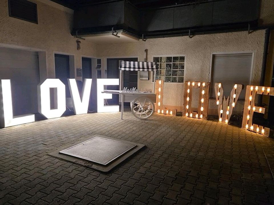Candybar Fotobox XXL LOVE LETTER Sparpaket mieten in Dillingen (Donau)