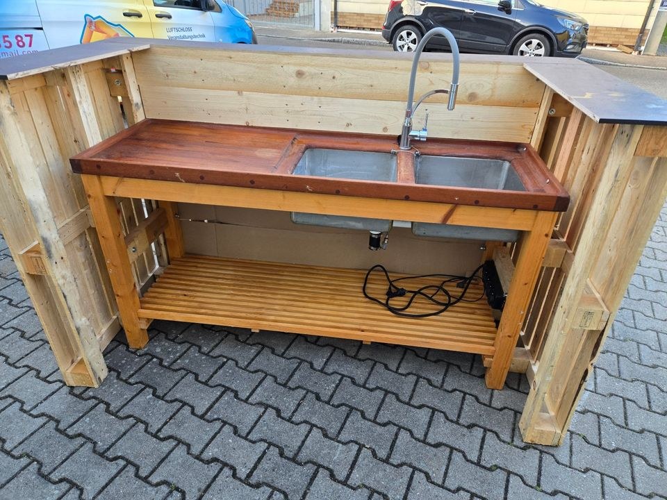 Eventbar mobile Bar Palettenbar mieten in Dillingen (Donau) – 4
