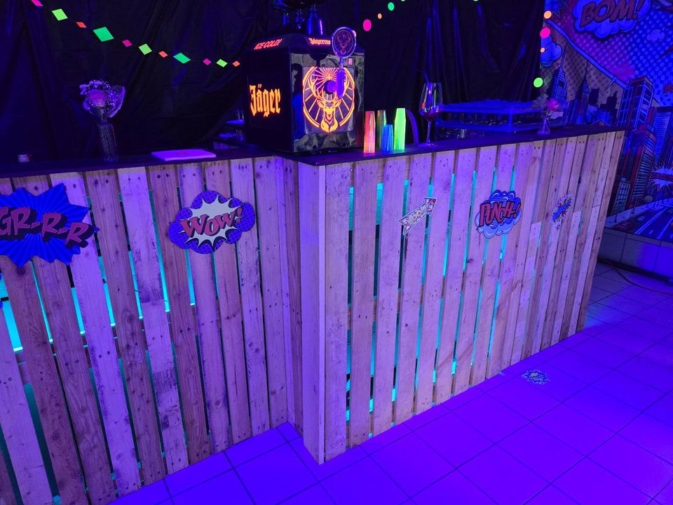 Eventbar mobile Bar Palettenbar mieten in Dillingen (Donau)