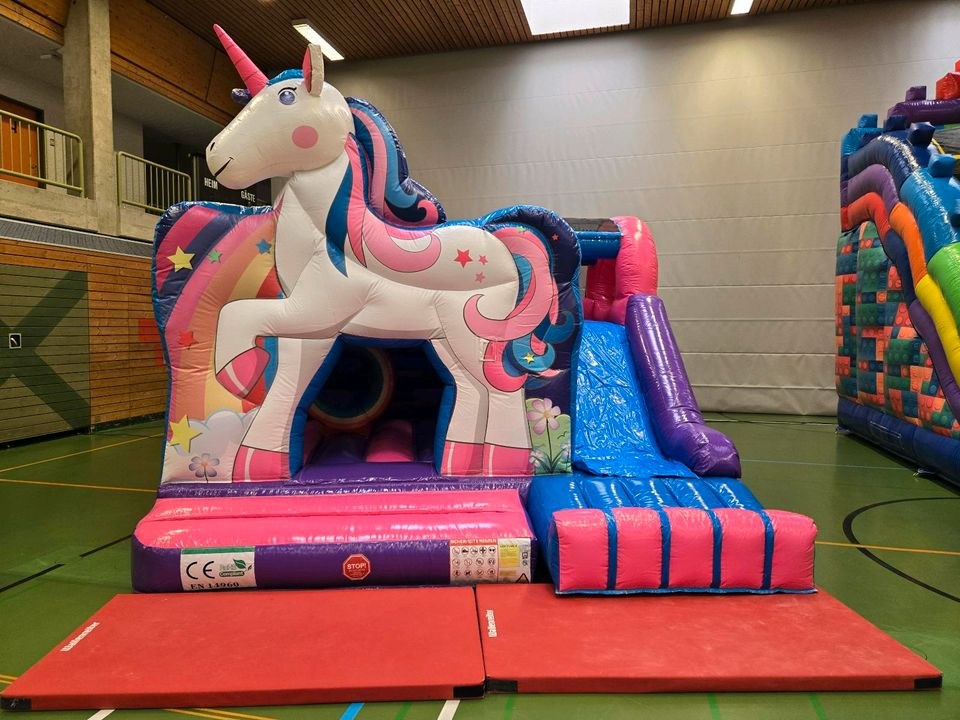 Einhorn Hüpfburg mieten in Dillingen (Donau) – Hüpfspaß für jede Feier – 3
