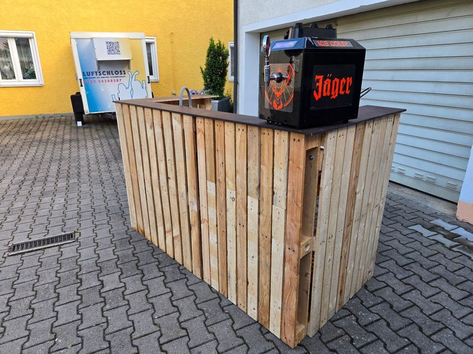 Eventbar mobile Bar Palettenbar mieten in Dillingen (Donau) – 2
