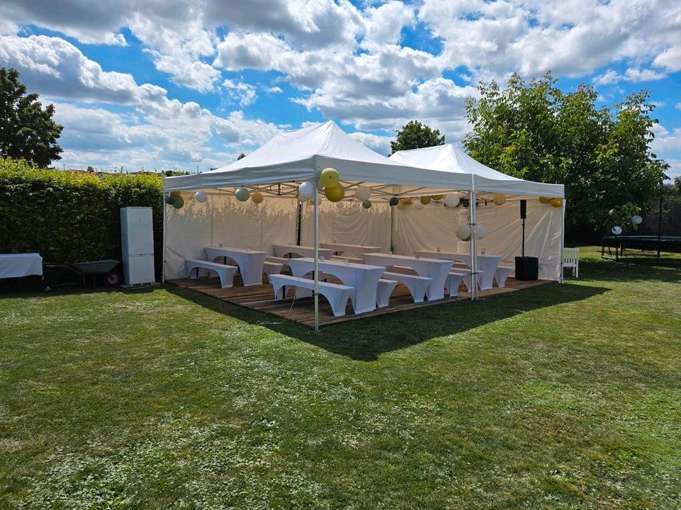 Festzelt Pavillon Partyzelt 6x8m mieten in Dillingen (Donau) – 4