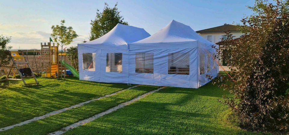Festzelt Pavillon Partyzelt 8x8m mieten in Dillingen (Donau)