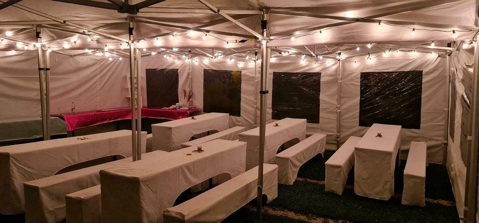 Festzelt Pavillon Partyzelt 8x8m mieten in Dillingen (Donau) – 3