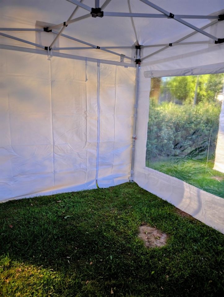 Faltpavillons Zelte 3x3m Profiqualität 4 Seiten mieten bei M&M Event – 3