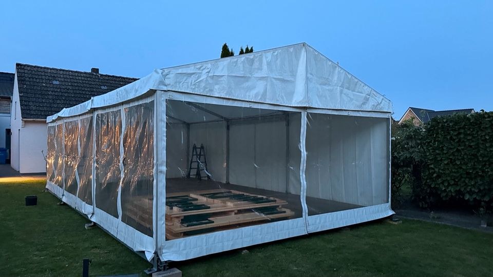 Zelt 5x6 5x12 Meter Boden mieten bei M&M Event