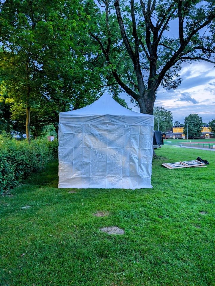 Faltpavillons Zelte 3x6m Profiqualität 4 Seiten mieten bei M&M Event – 2