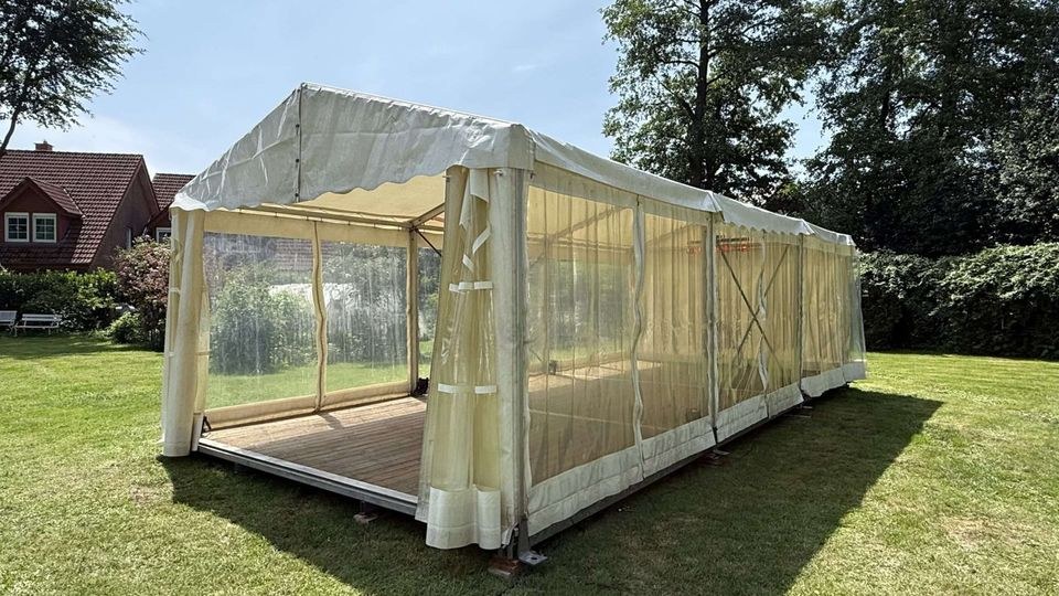 Zelt 4x6 4x15 Meter Boden mieten bei M&M Event