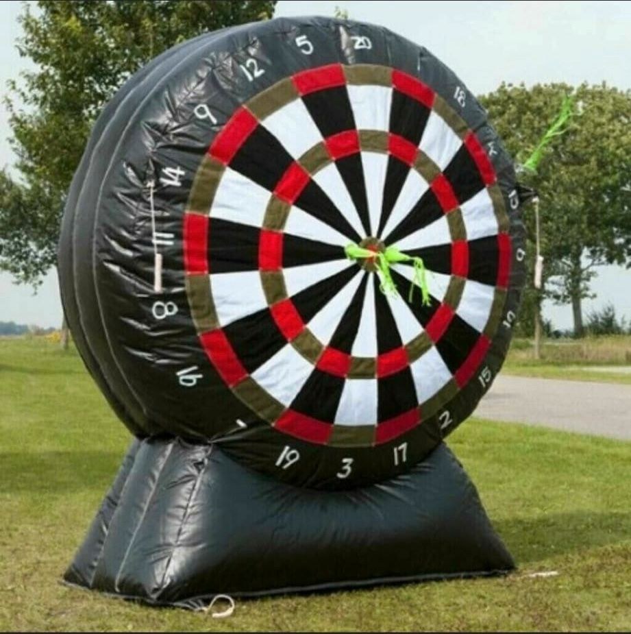 Eventmodul Hüpfburg Dartscheibe mieten bei M&M Event