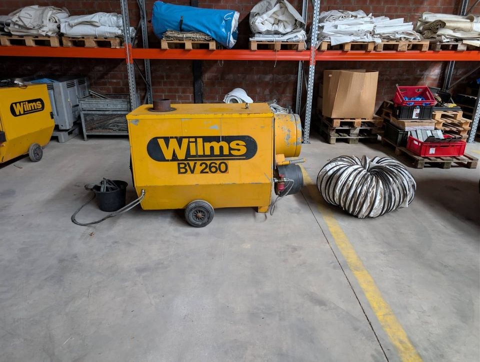 70KW Zeltheizung Bauheizung mieten bei M&M Event