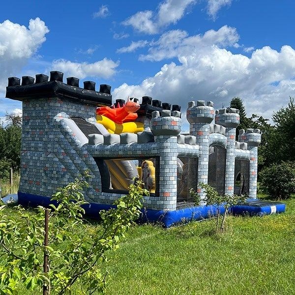 Hüpfburg Drachenburg Multiplay mieten in Herzberg/Elster
