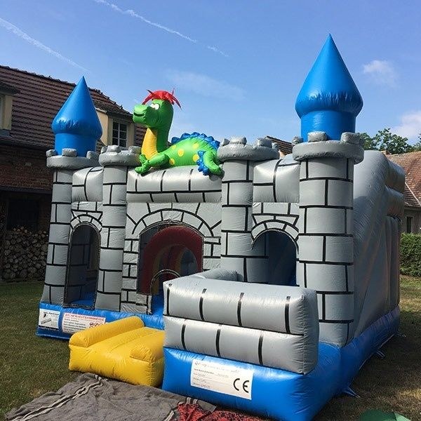 Hüpfburg Drachenschloss mieten in Herzberg/Elster