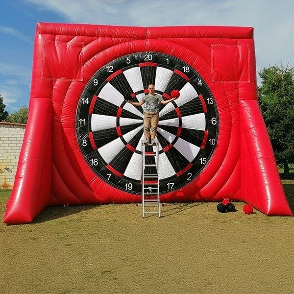 Fußball Dart 7x5m mieten in Herzberg/Elster – für Kinderfest & Feier