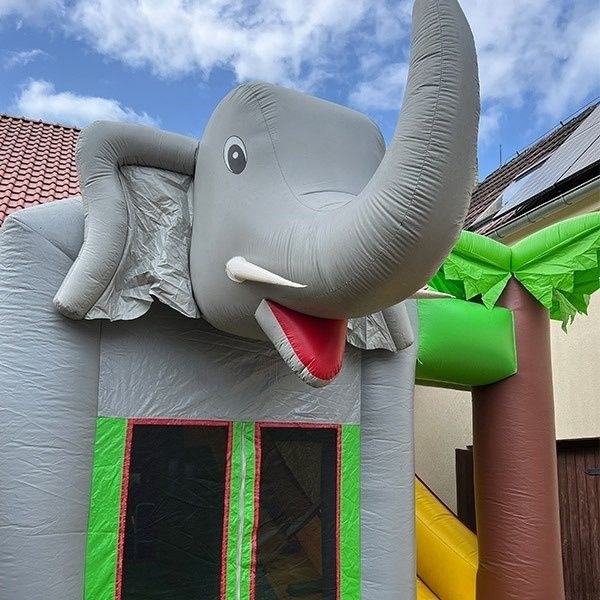 Hüpfburg Elefant Rutsche mieten in Herzberg/Elster – 4