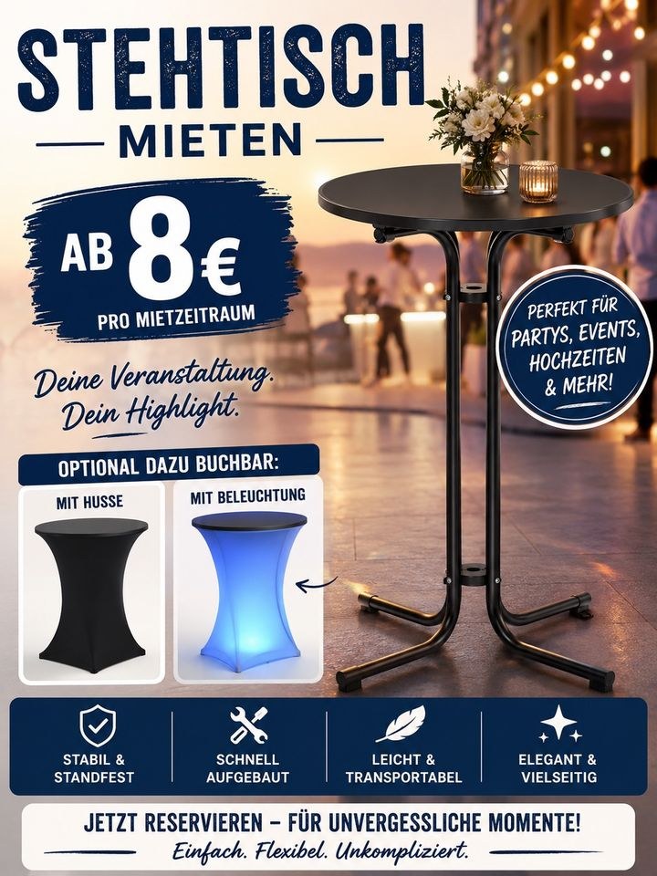 Bierzeltgarnitur Bierbänke kühlbox stehtische mieten bei MA-Tools – 2